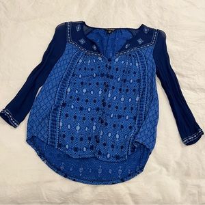 NEW | Lucky Brand Embroidered Top